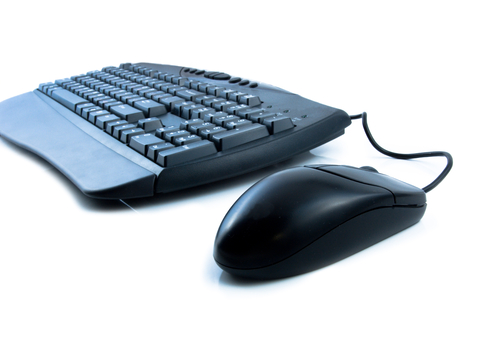 Picture of a Mouse and Keyboard