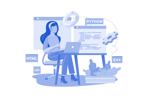 Picture of a Python Logo